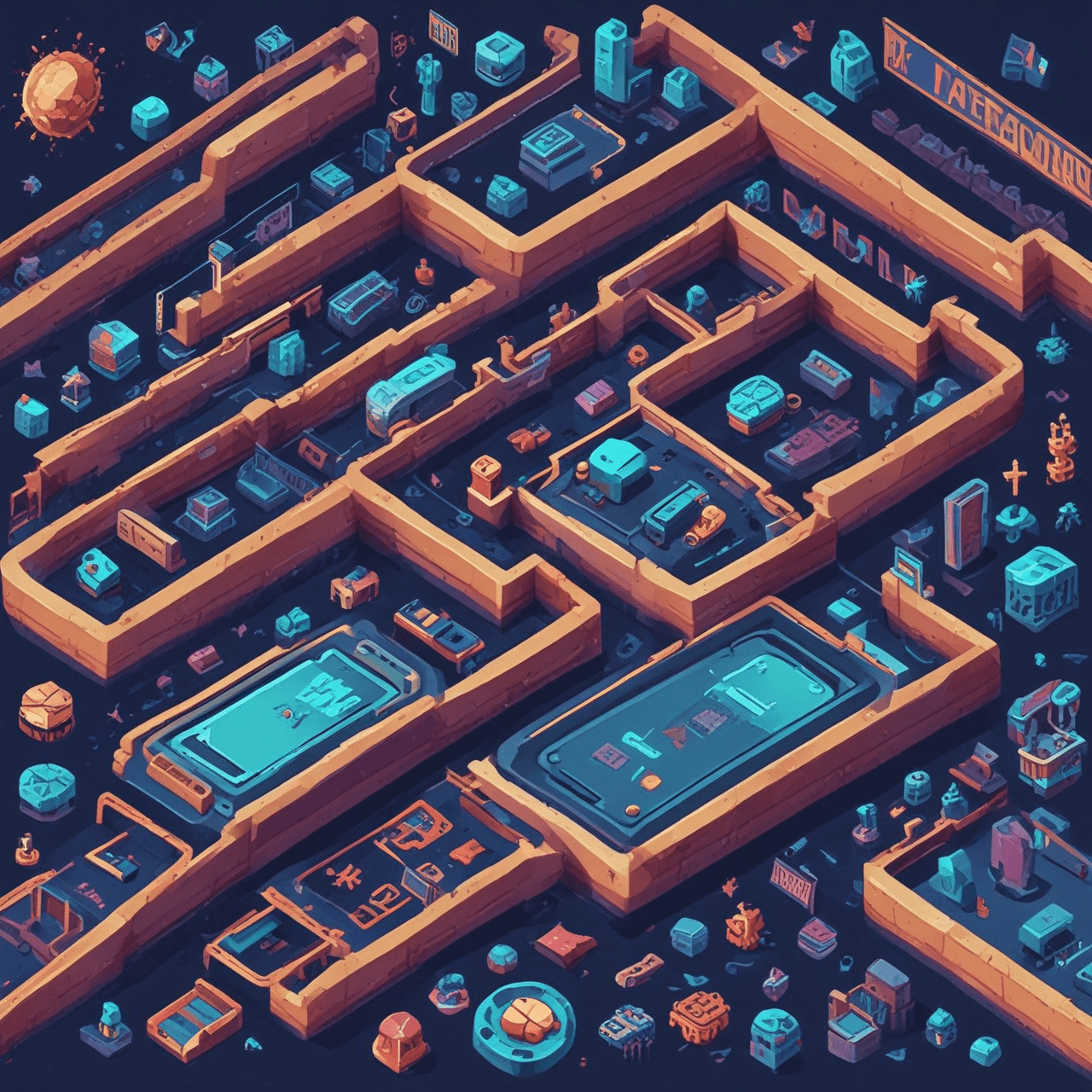 Cellular Run Quiz game banner