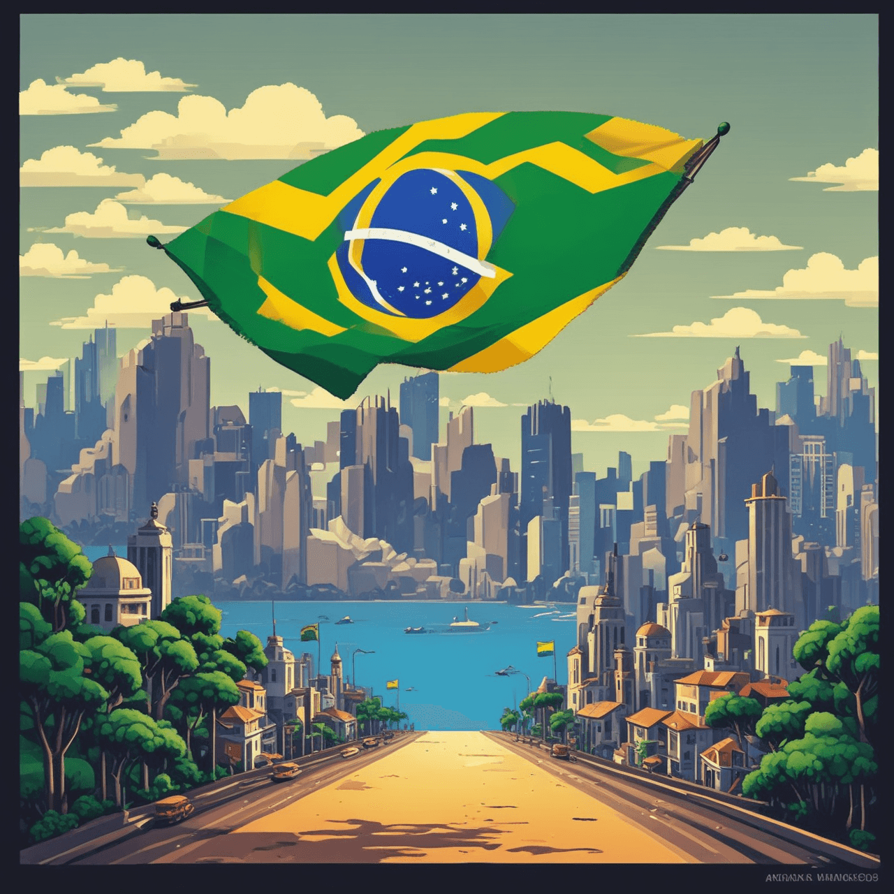 Constituição Jump game banner