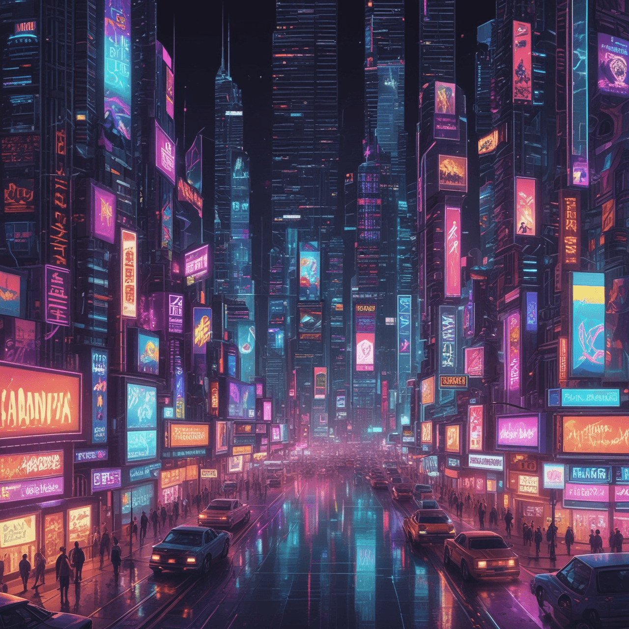 Neon Icon Rush game banner