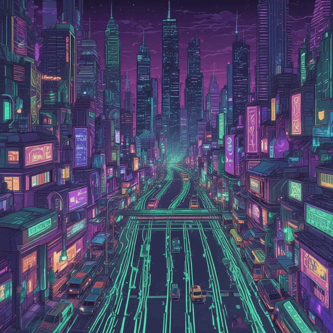 Neon Photosynthesis Dash game banner