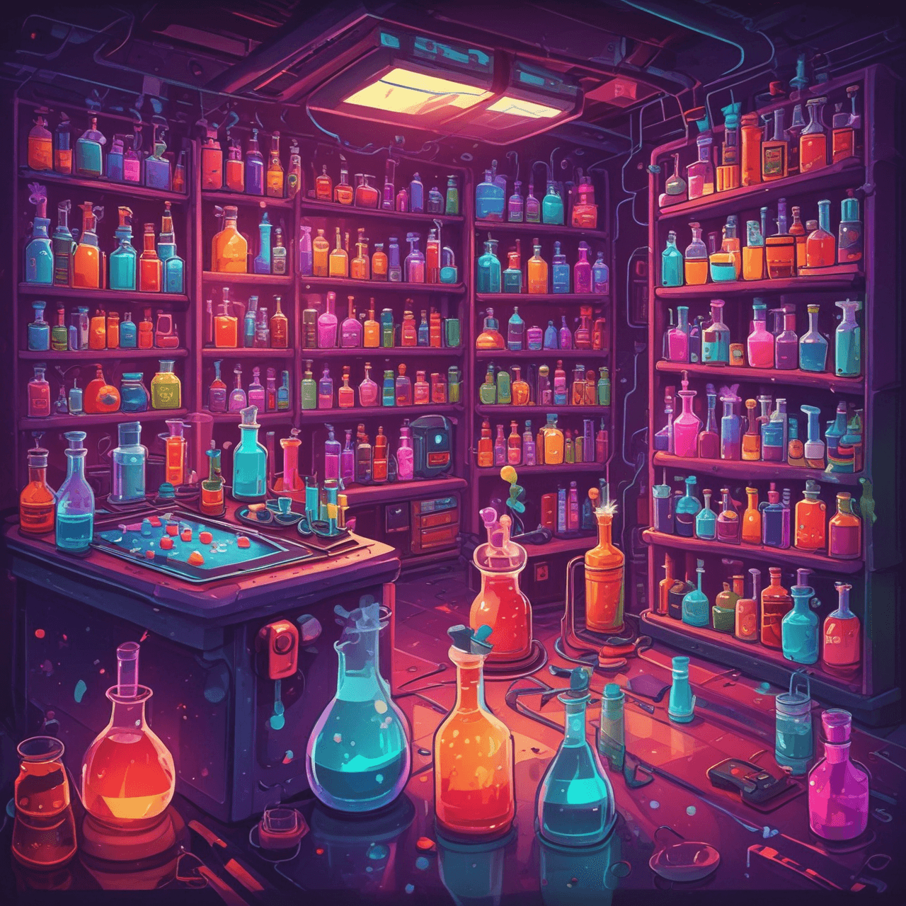 Jetpack Chemistry Adventure game banner