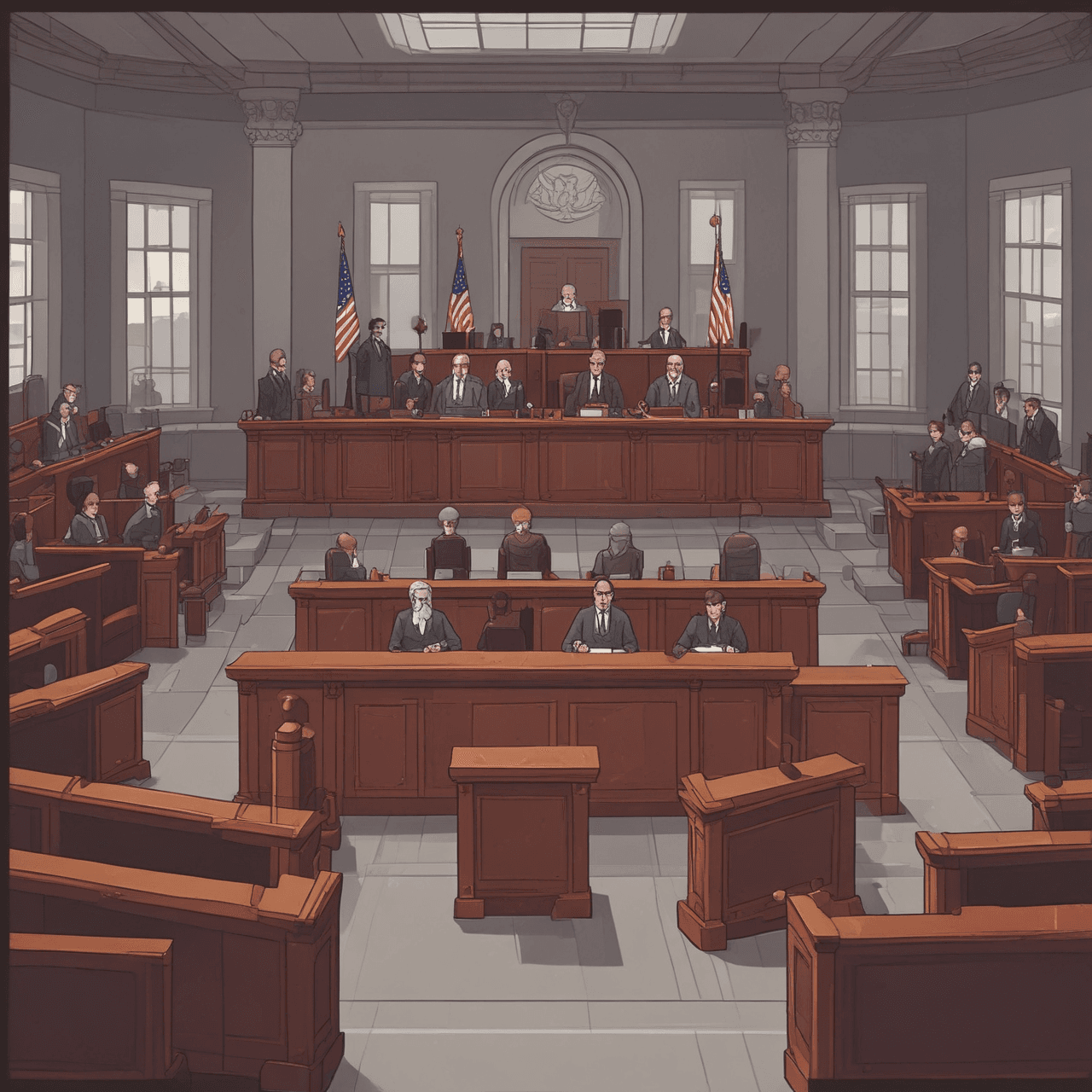 Law Leap: Murder LAQ game banner