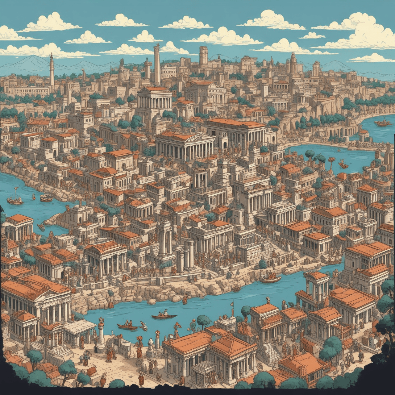 Jetpack Caesar Adventure game banner