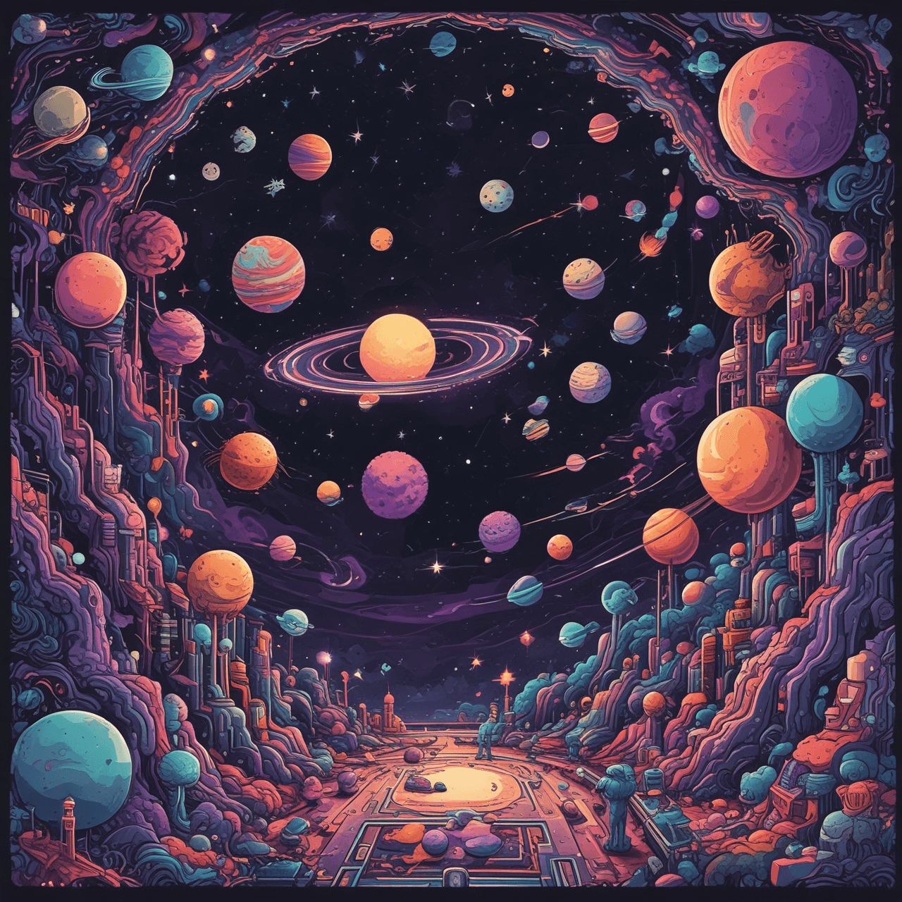 Cosmic Runner Quiz game banner