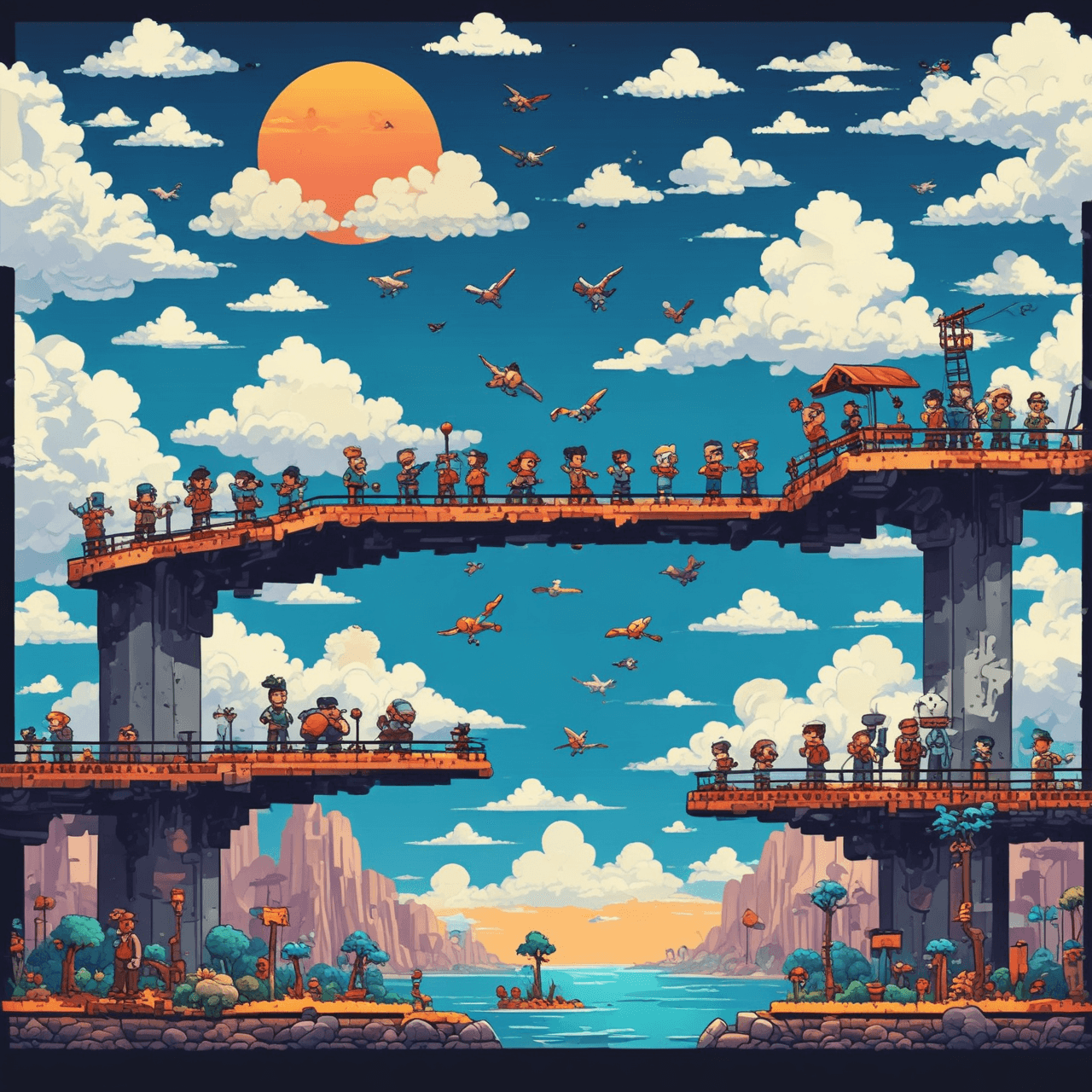 Teamwork Cloud Bridge game banner
