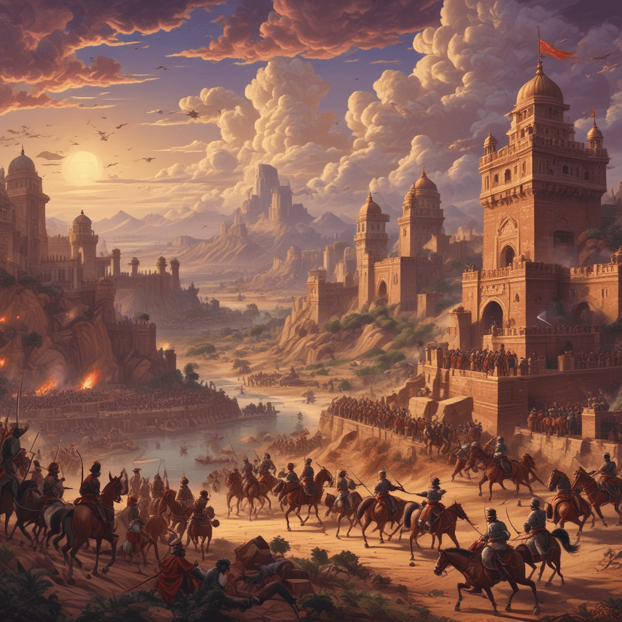 Sepoy Uprising Run game banner