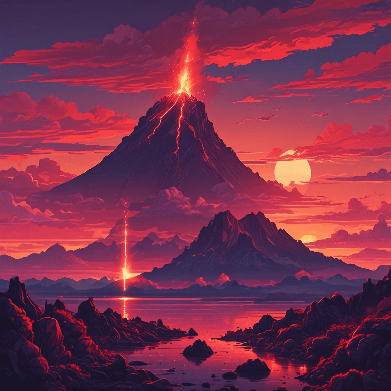 Mayon Magma Runner game banner