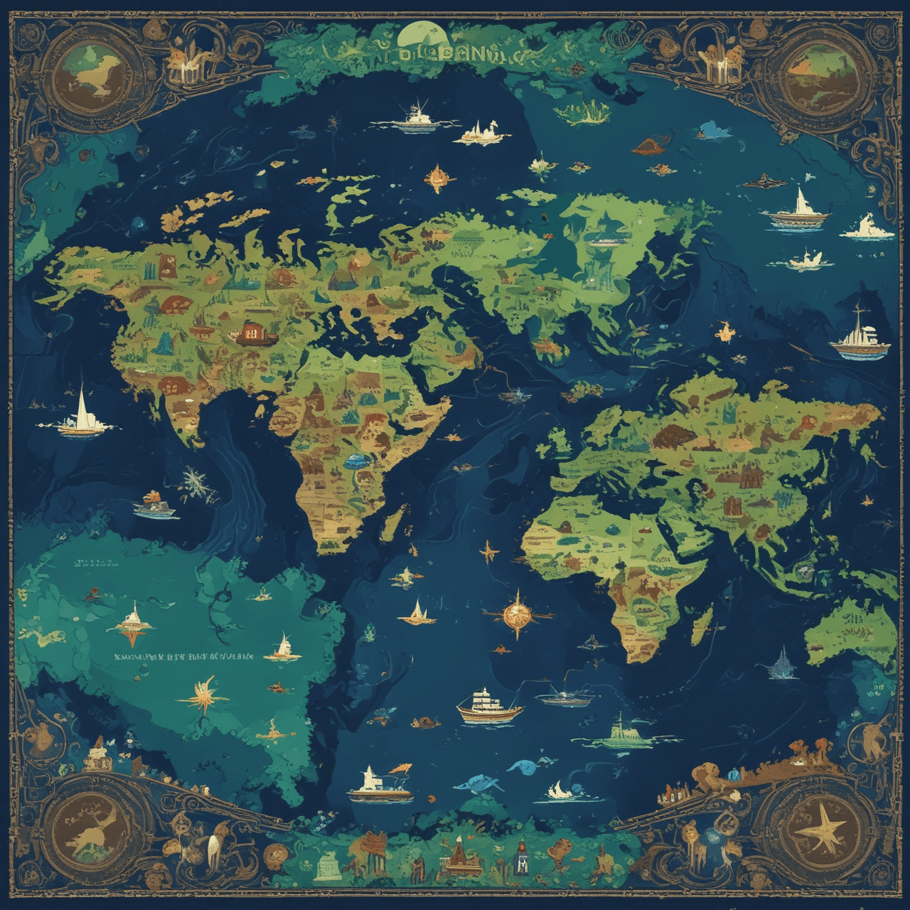 Global Geography Race game banner