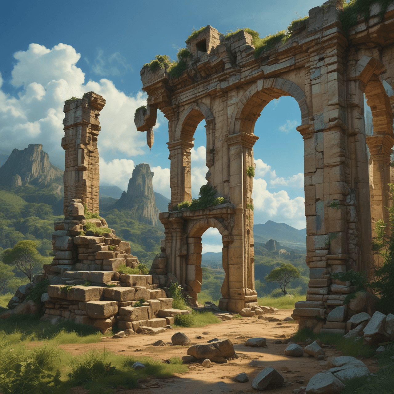 Aventura del Pasado Perfecto game banner