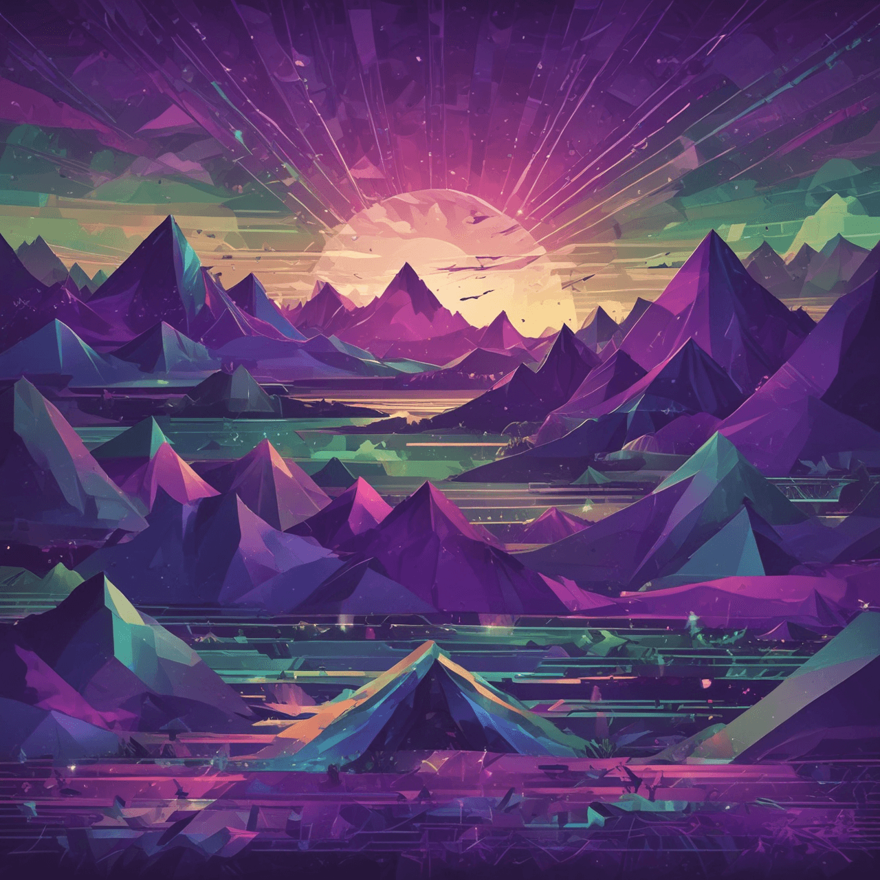Triangle Angle Jetpack game banner
