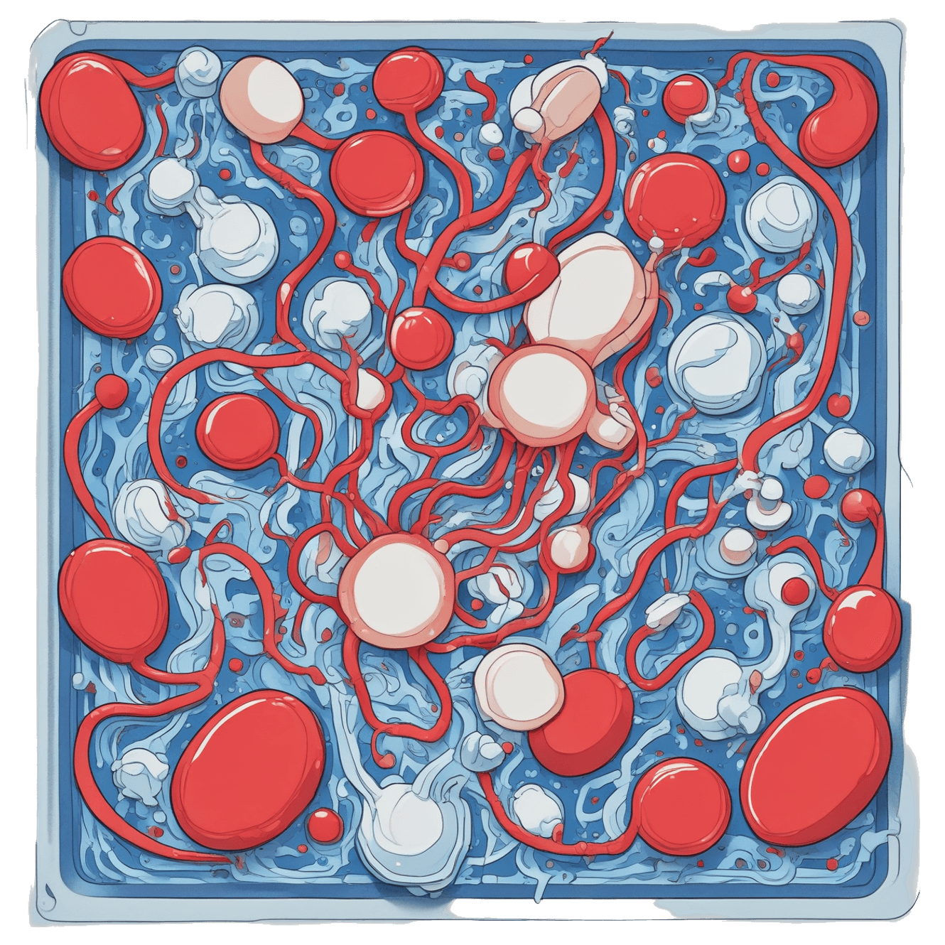 Blood Cell Jetpack Adventure game banner