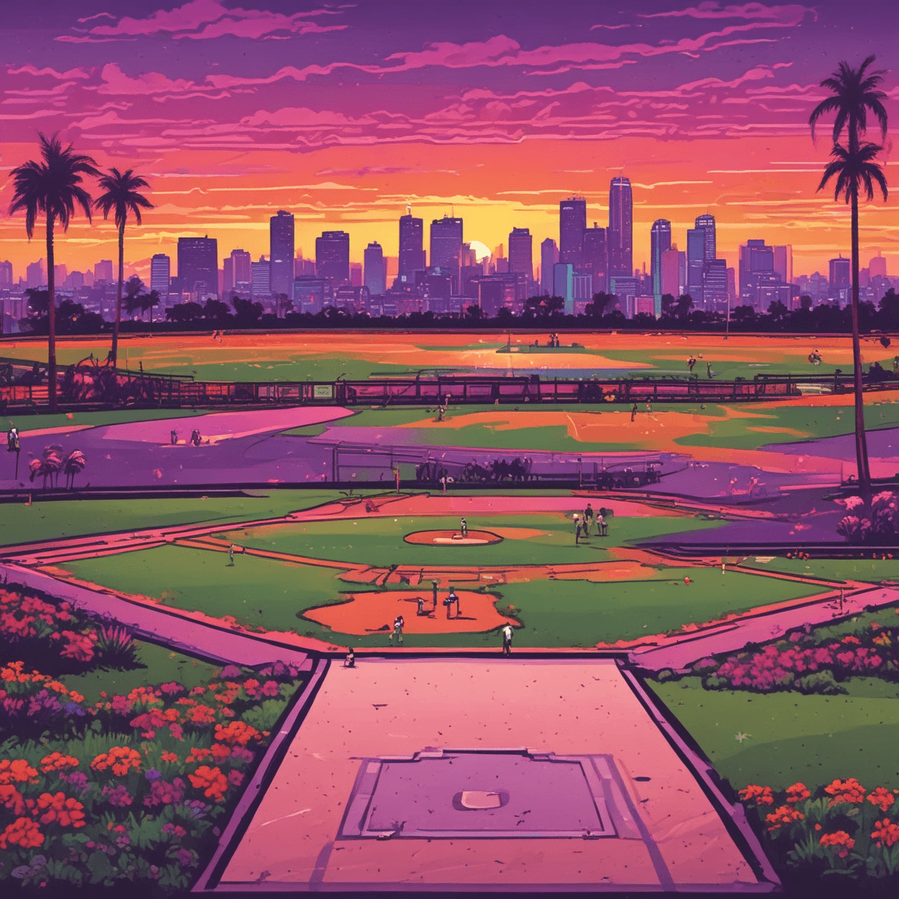 Heat: Baseball Run game banner
