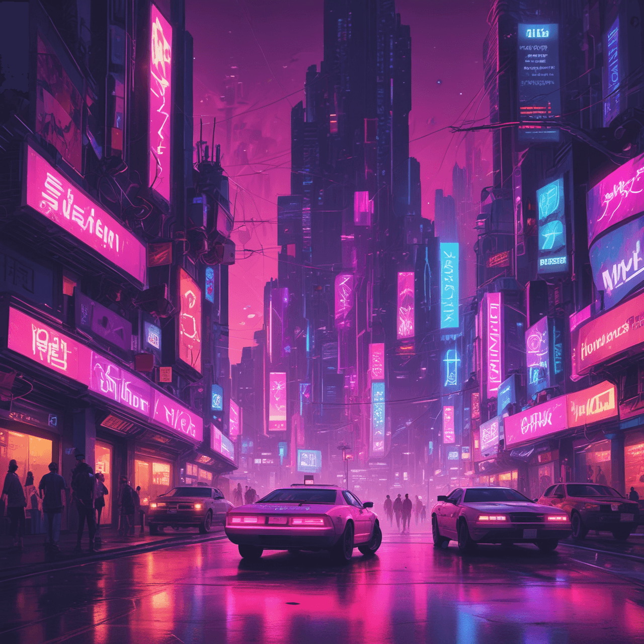 Neon Kart Dash game banner