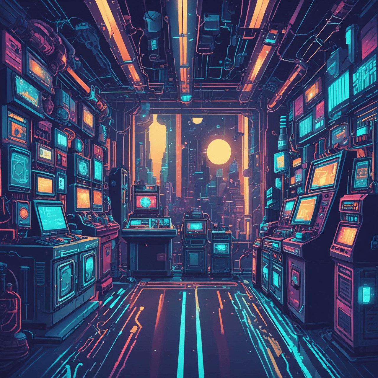 Quantum Force Runner game banner
