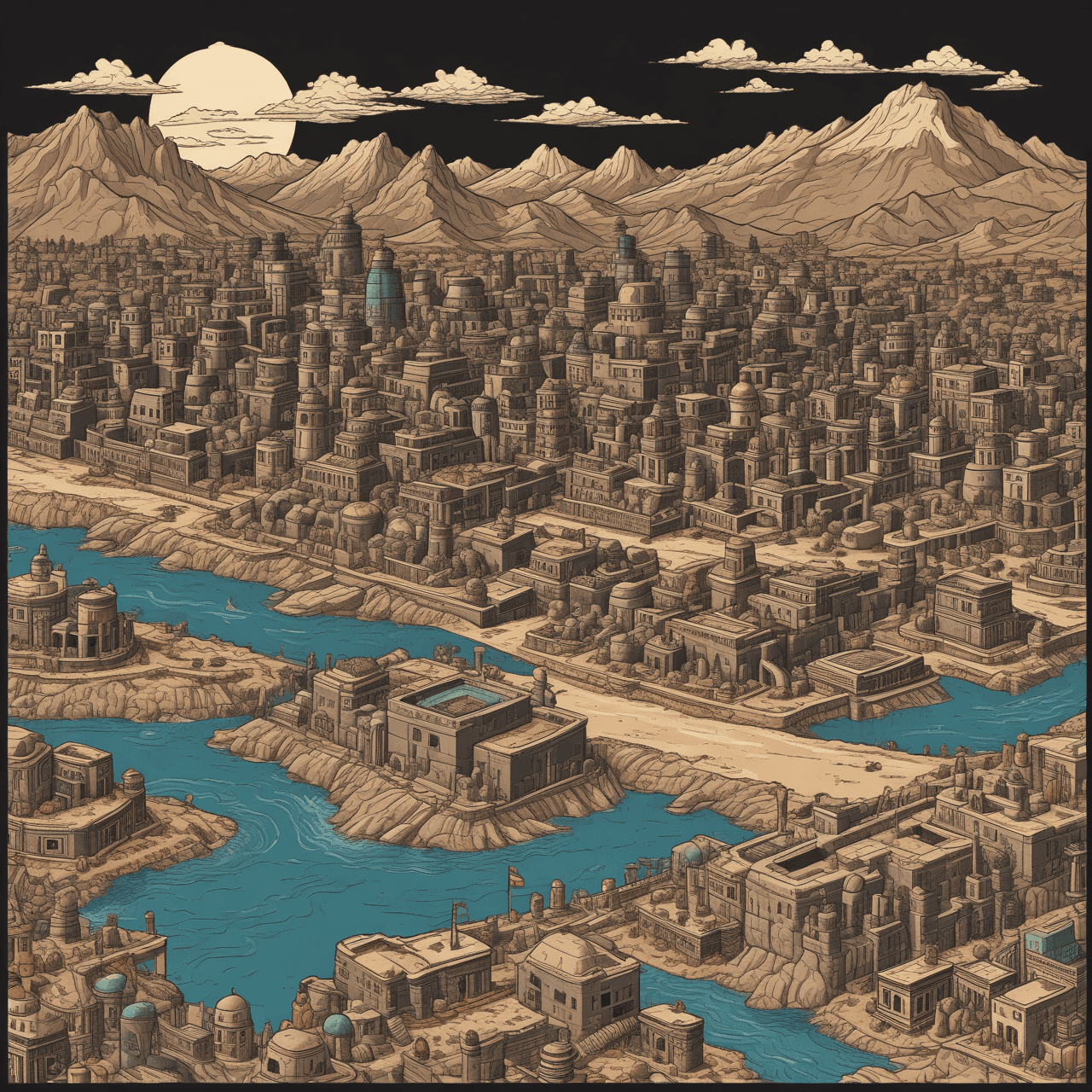 Mesopotamia Run Quiz game banner