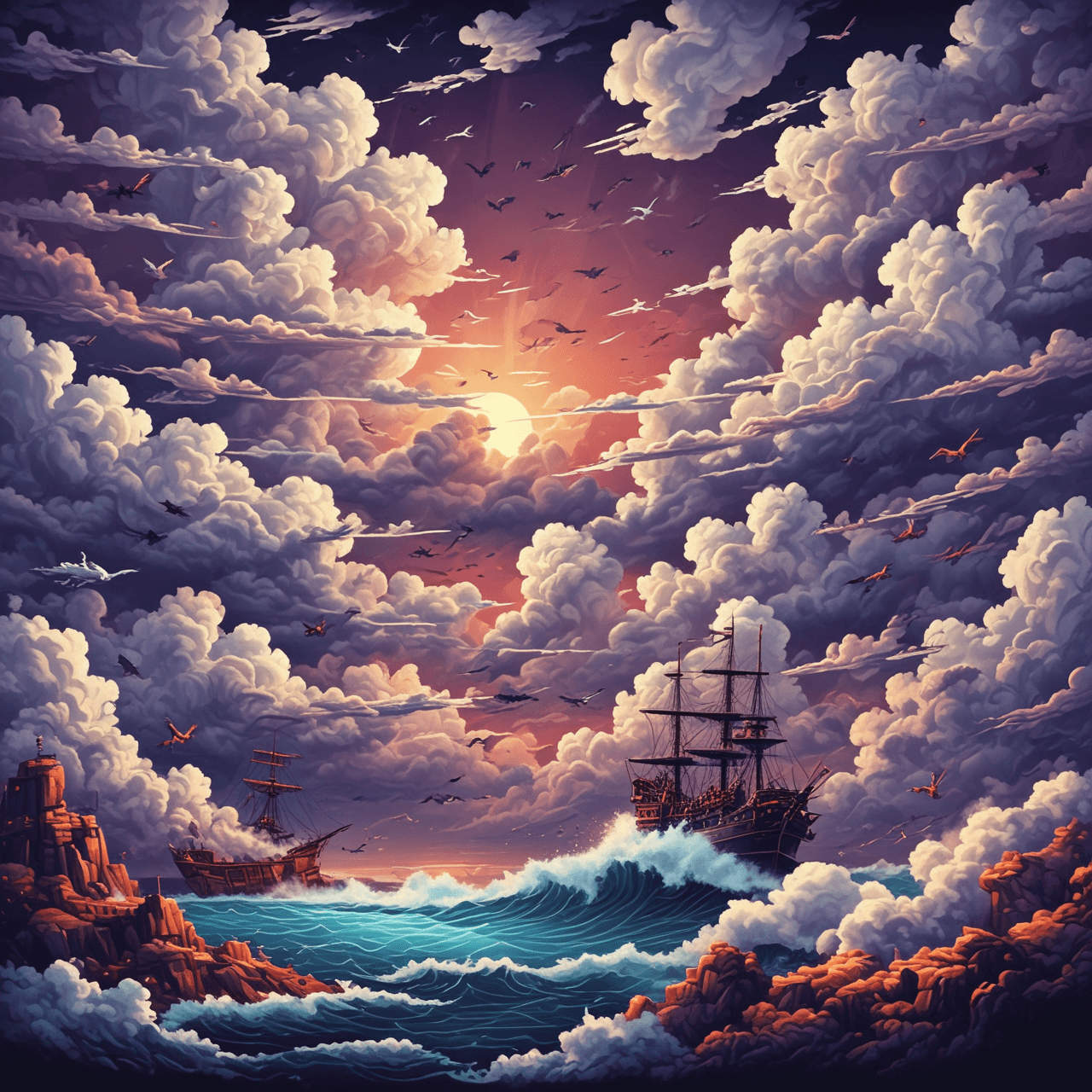 1812 Cloud Conquest game banner
