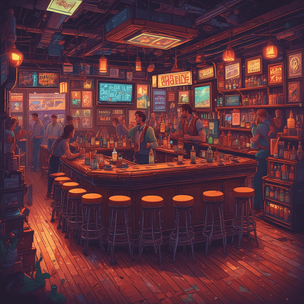 Mixology Runner game banner