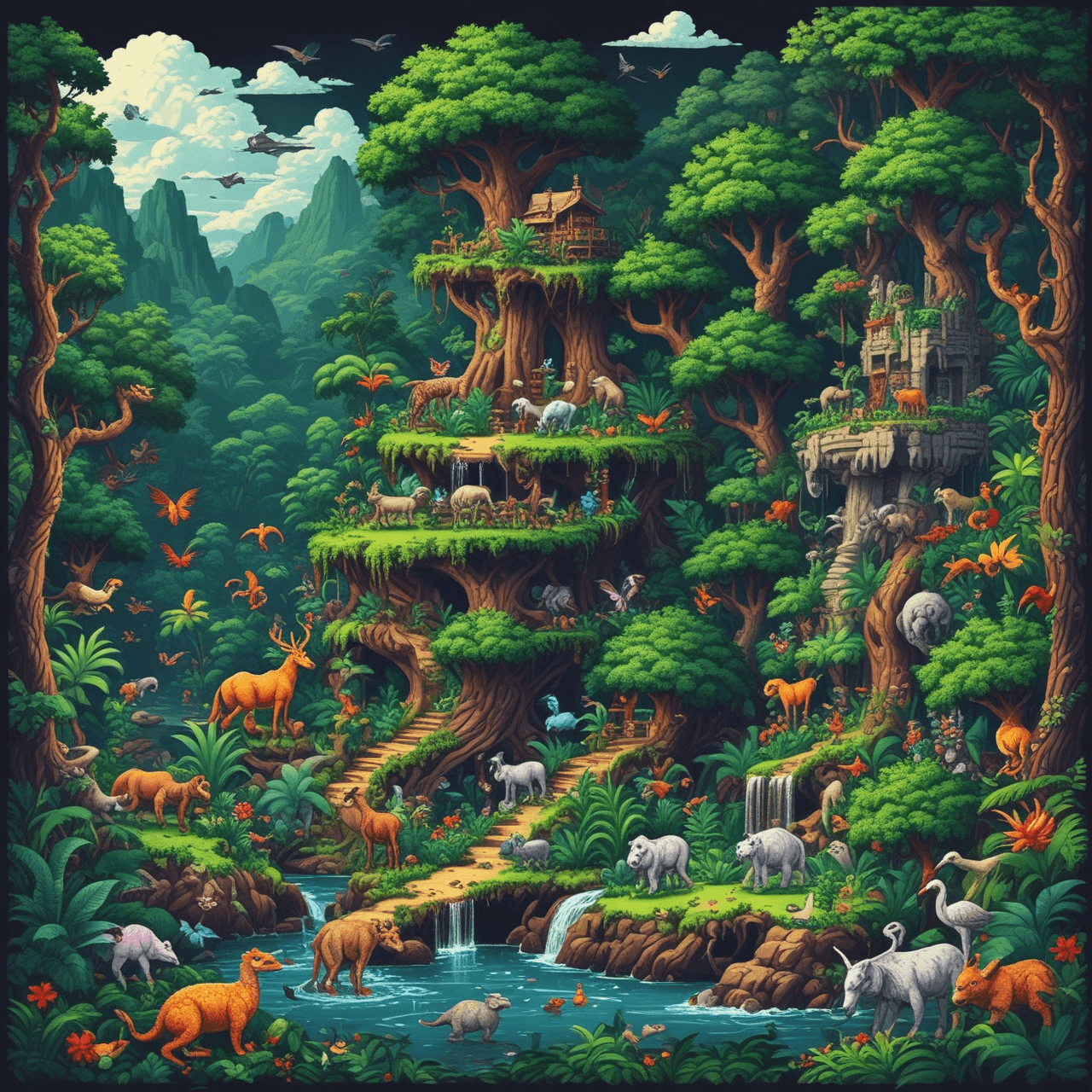 Animal Kingdom Run game banner
