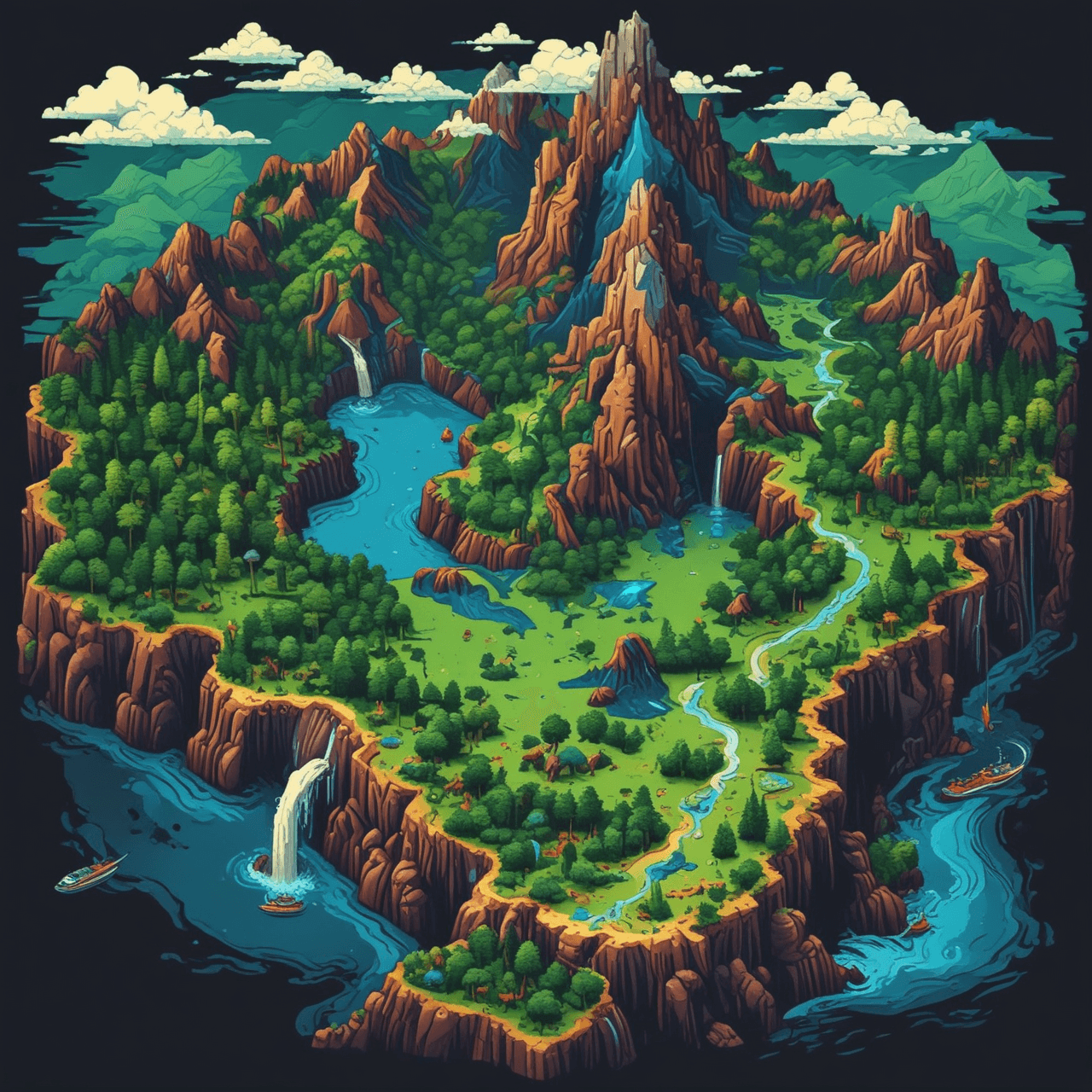 ¡Carrera Geográfica! game banner