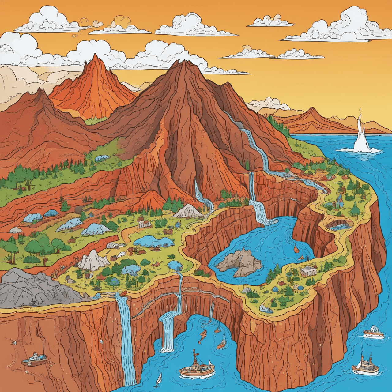 Rock Cycle Runner game banner