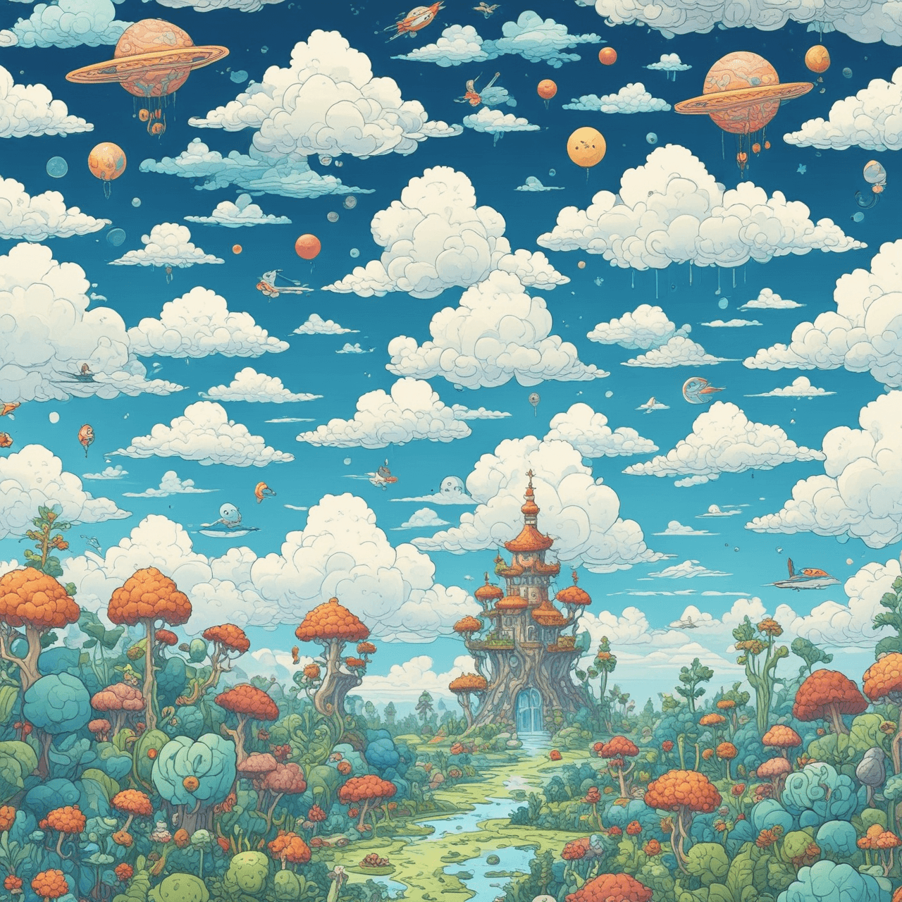 Classification Cloud Climb game banner