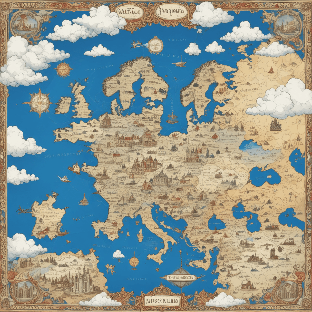 Congress of Vienna Bridge game banner