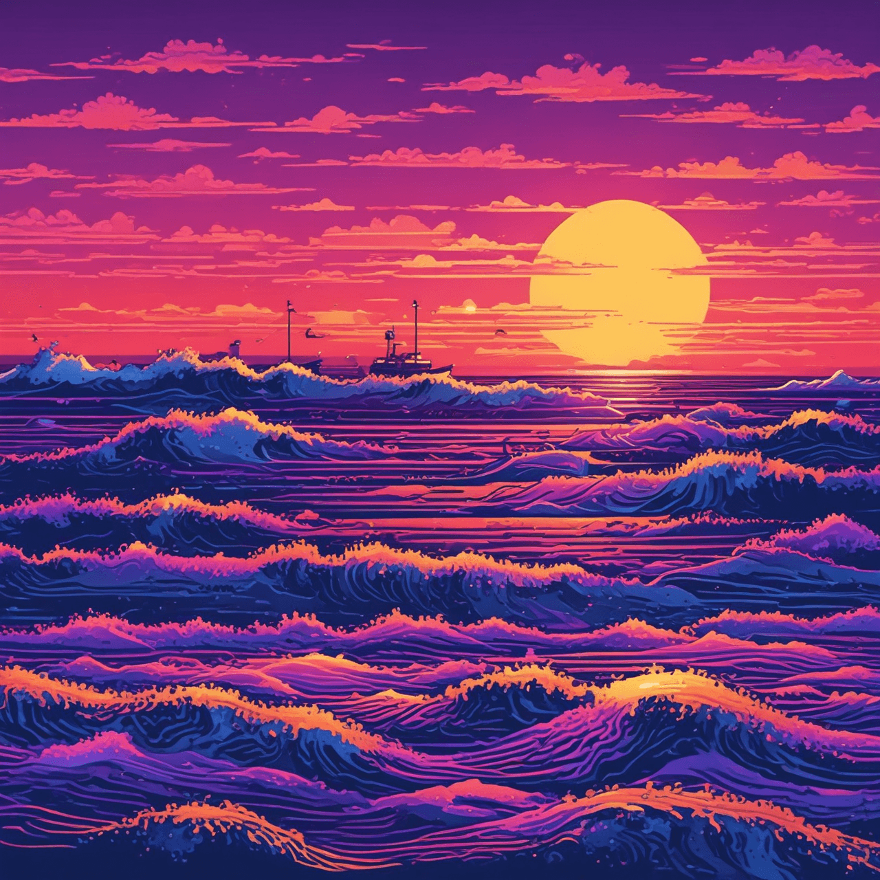 Wave Runner: Energy Quest game banner