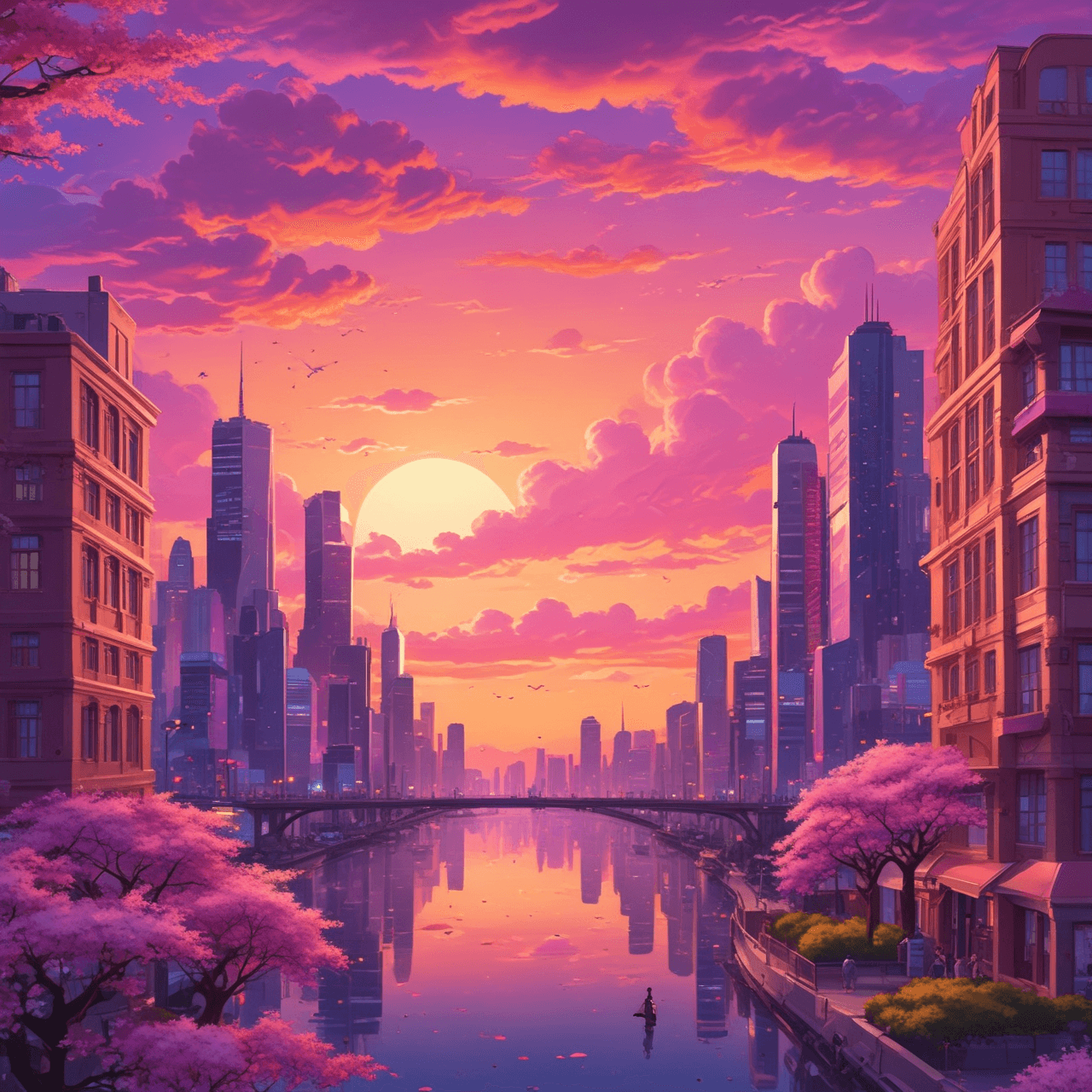 Anime Cloud Hop game banner