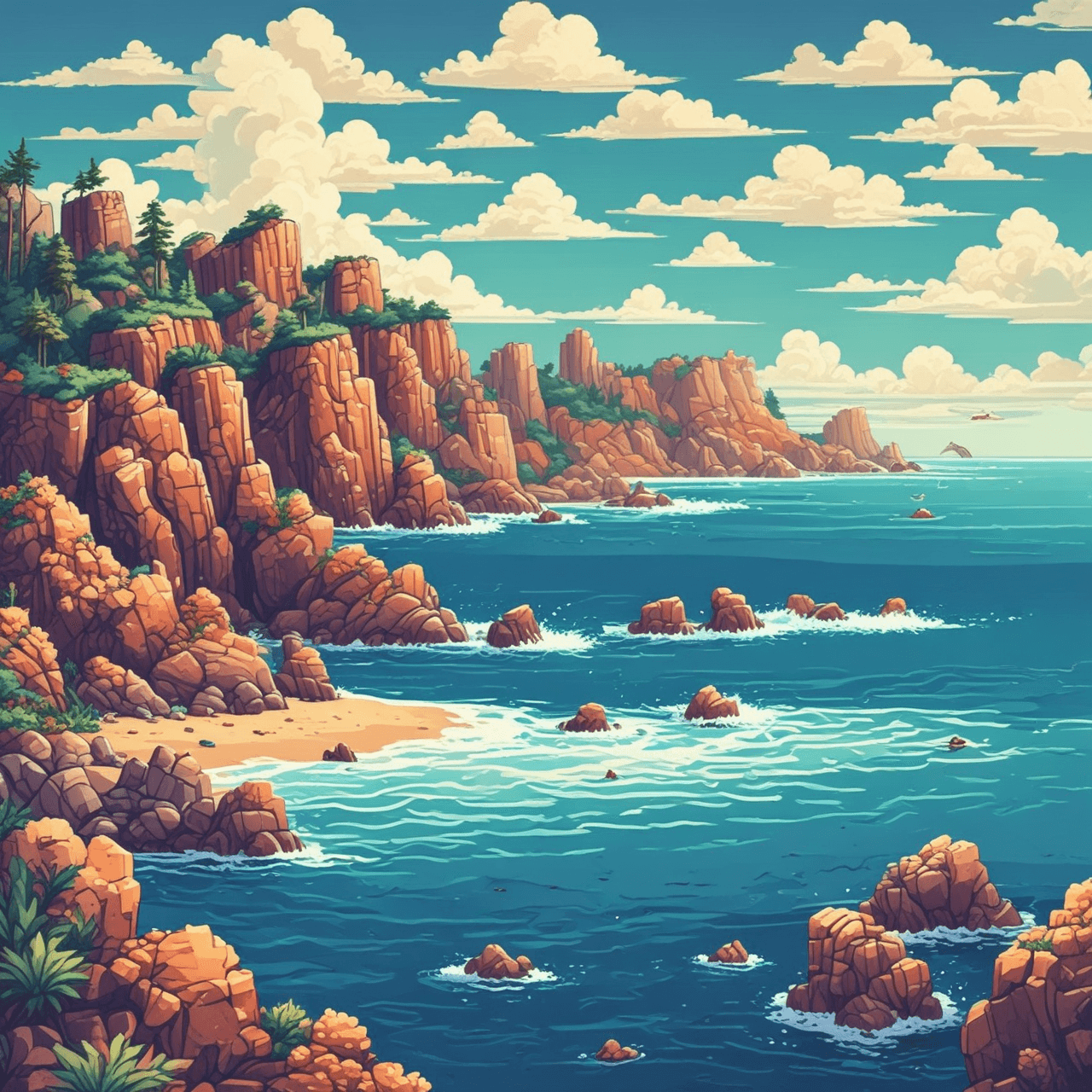 Kıyı Tipleri Koşu Yarışı game banner