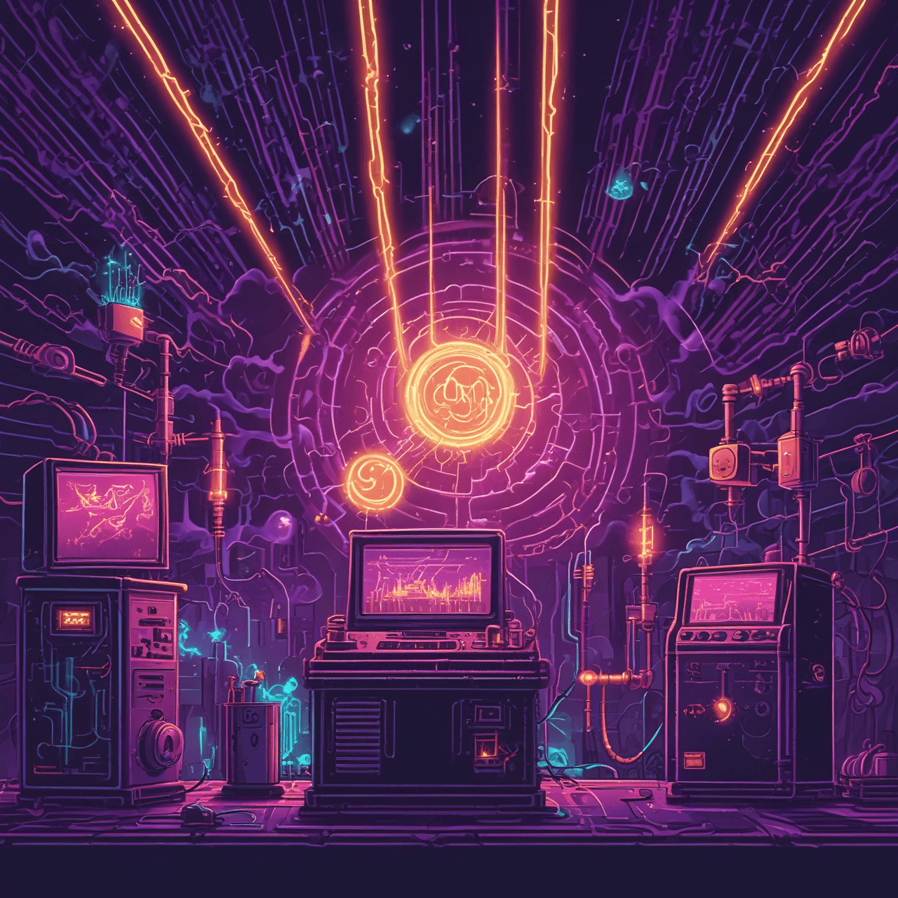 Electrostatic Circuit Run game banner