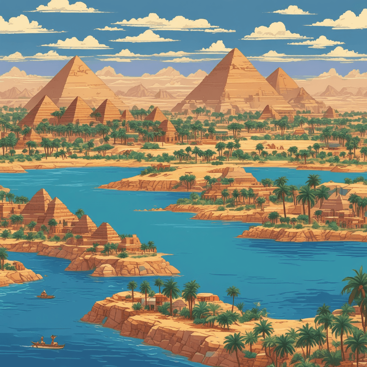 Nile River Racer game banner