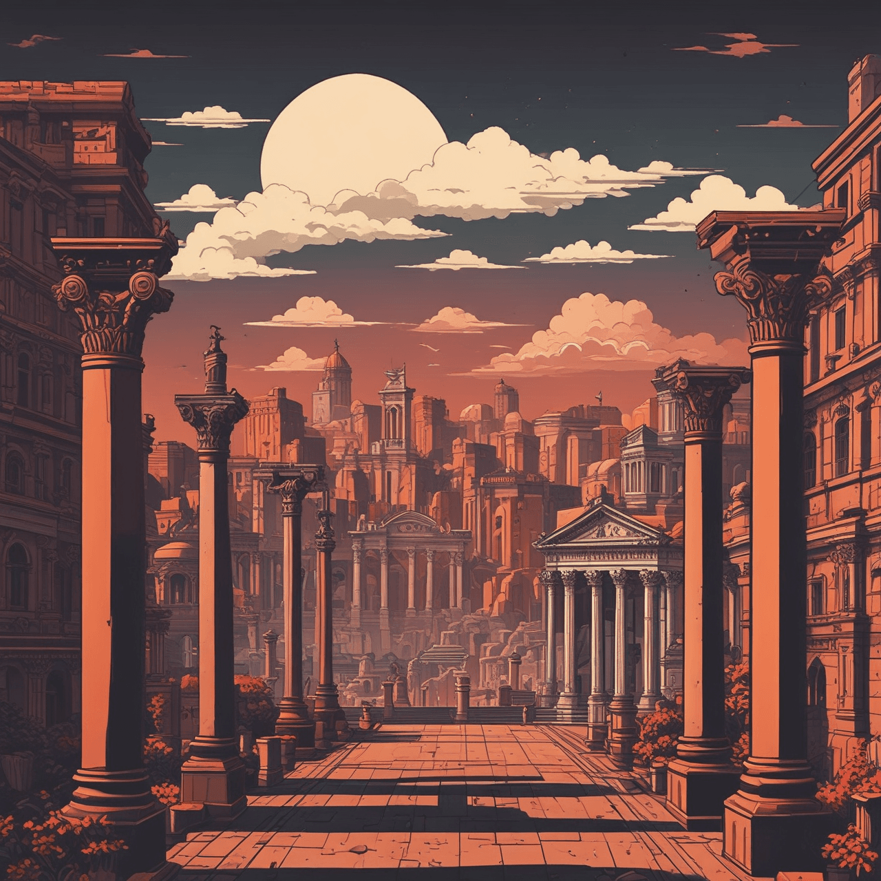 Roman Rumble! game banner