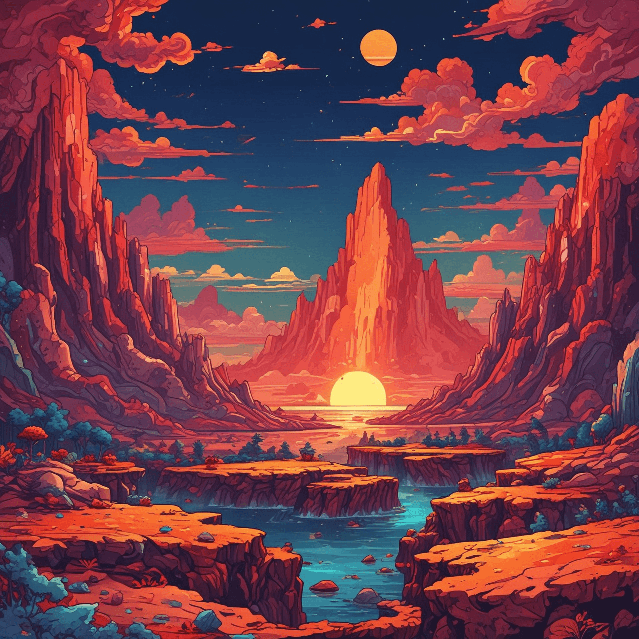 Geo-Runner Quest game banner