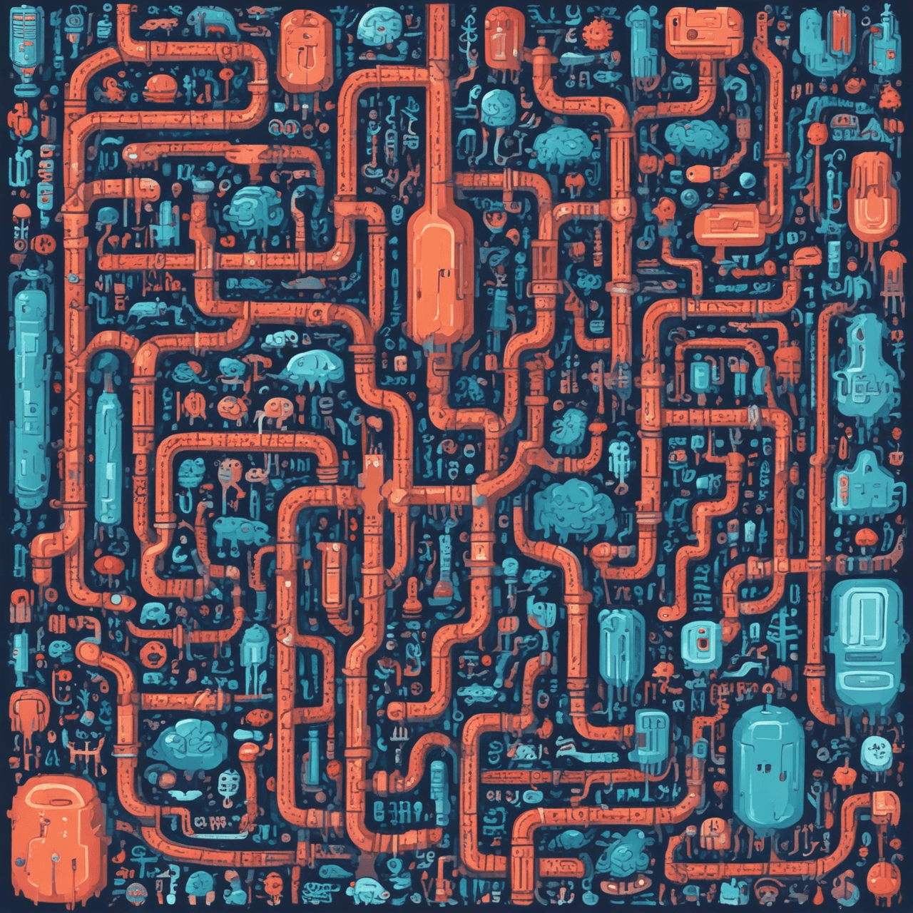 Excretory System Adventure game banner