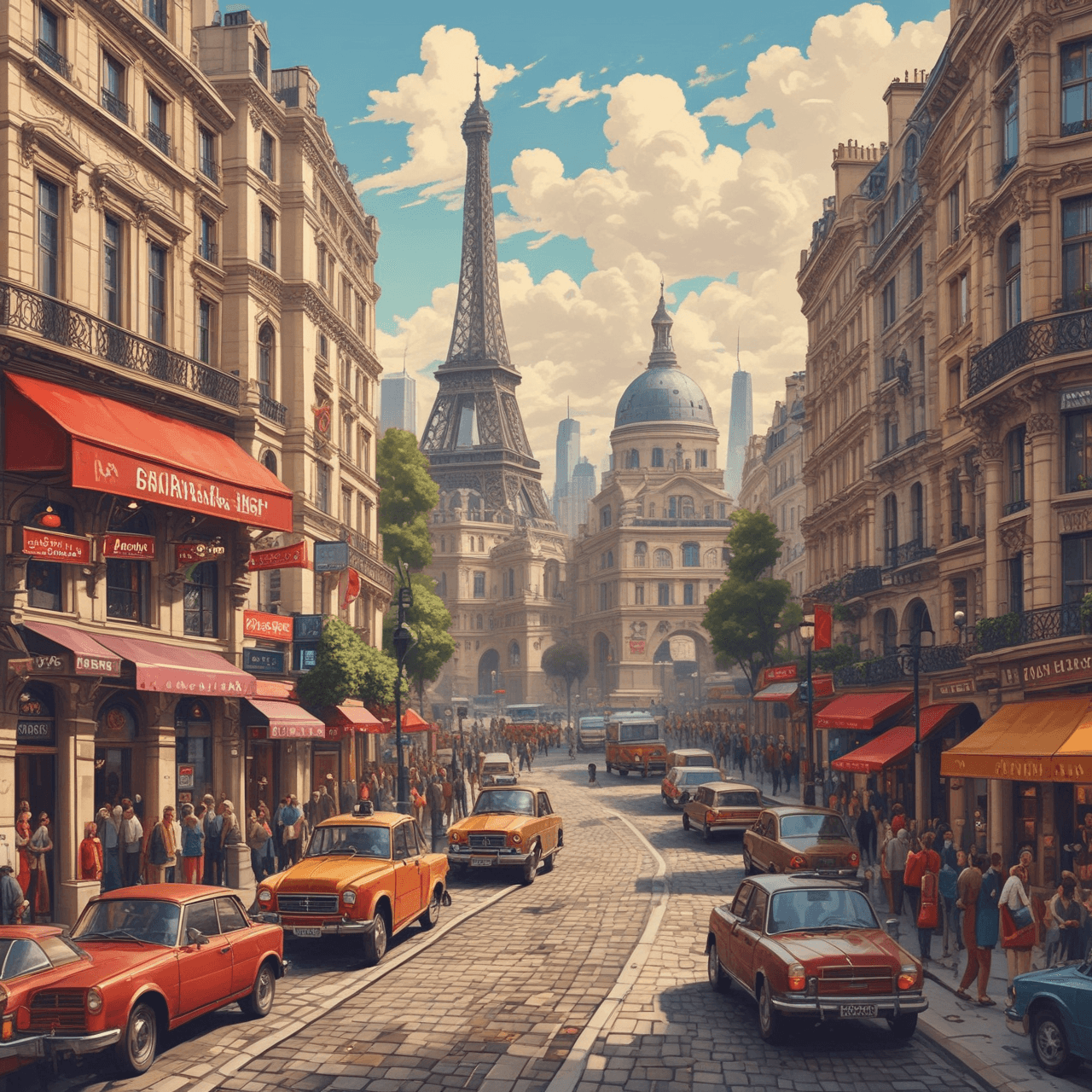 Parisian Pursuit Quiz game banner