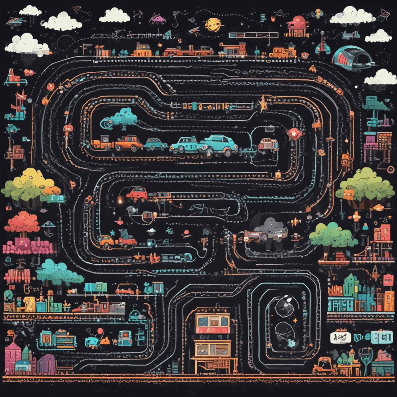 Math Mania Race game banner