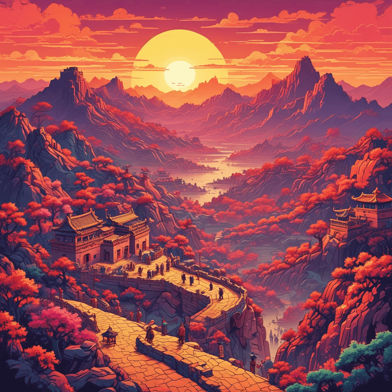 Qin Dynasty Dash game banner