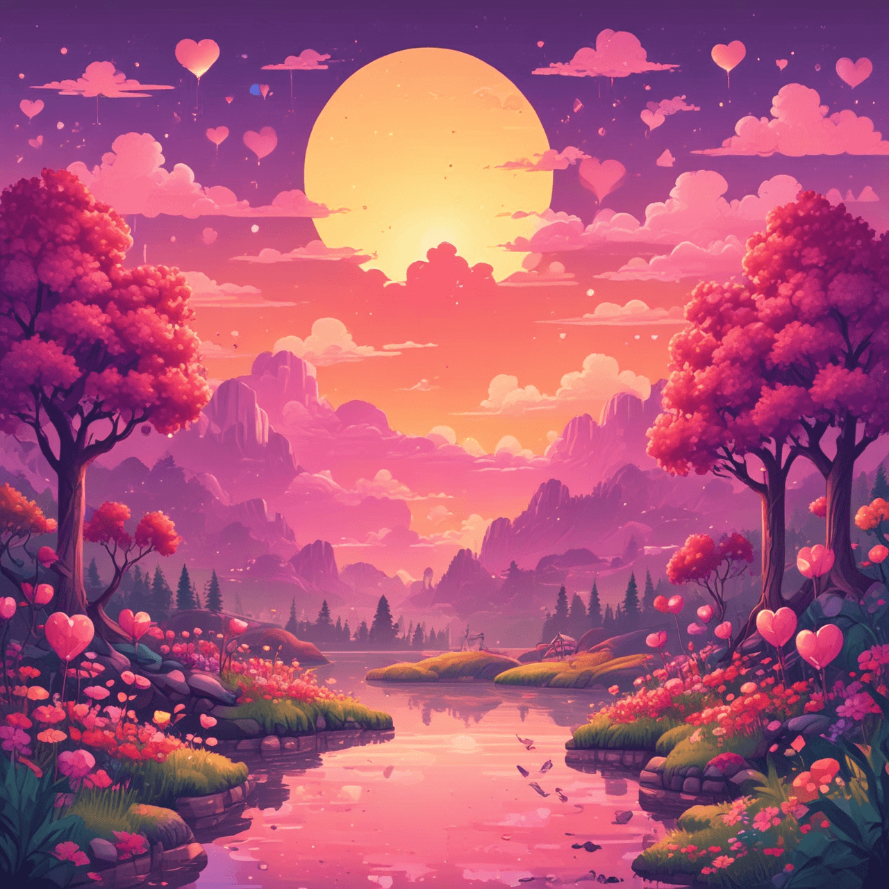 Love's Labyrinth Run game banner