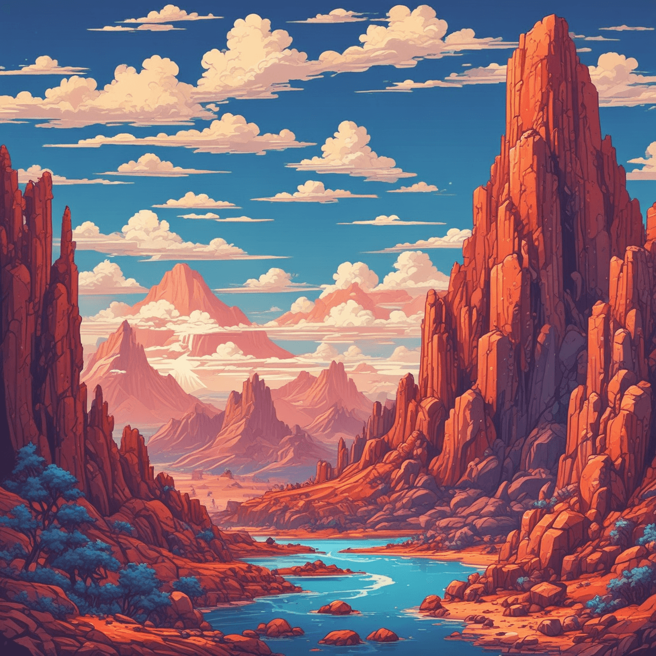 Rock Cycle Runner game banner