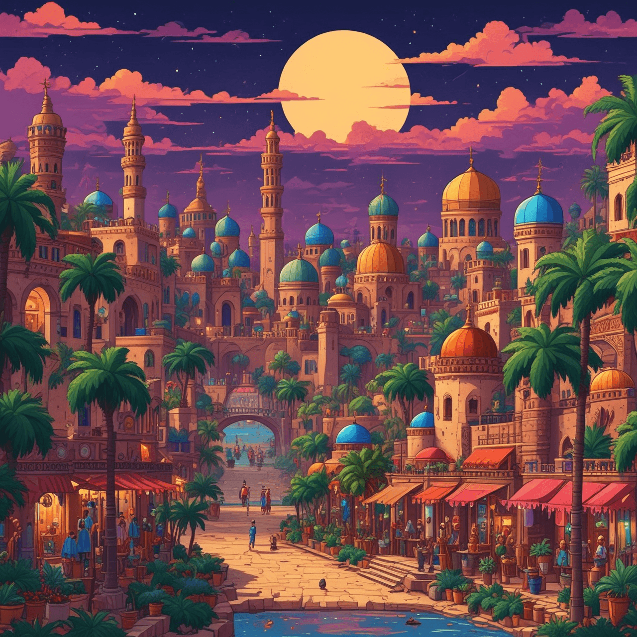 Baghdad Scholar Dash game banner