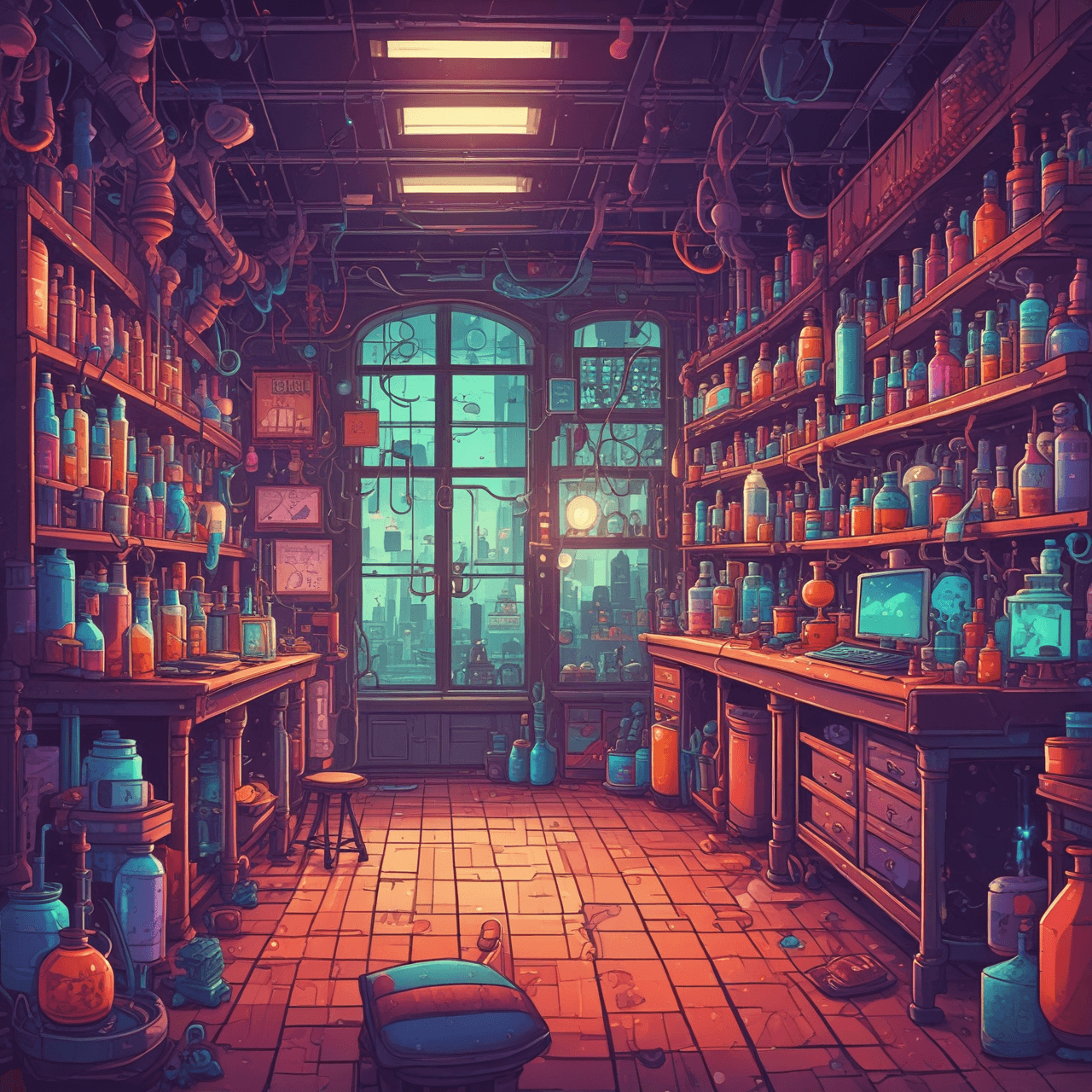 Chemical Analysis Rush game banner