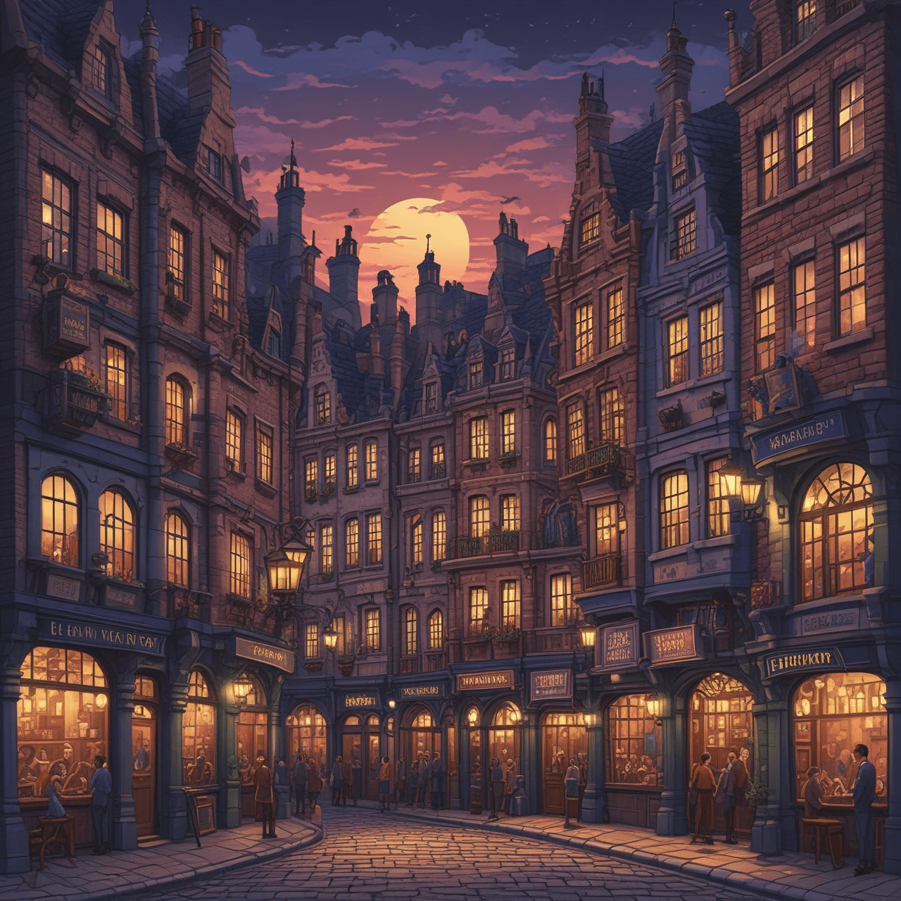 Diagon Alley Quiz Flight game banner