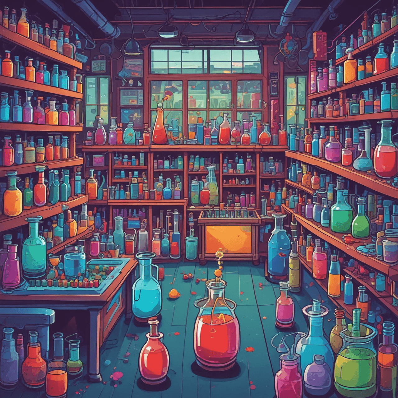 Acid-Base Jetpack Quiz game banner