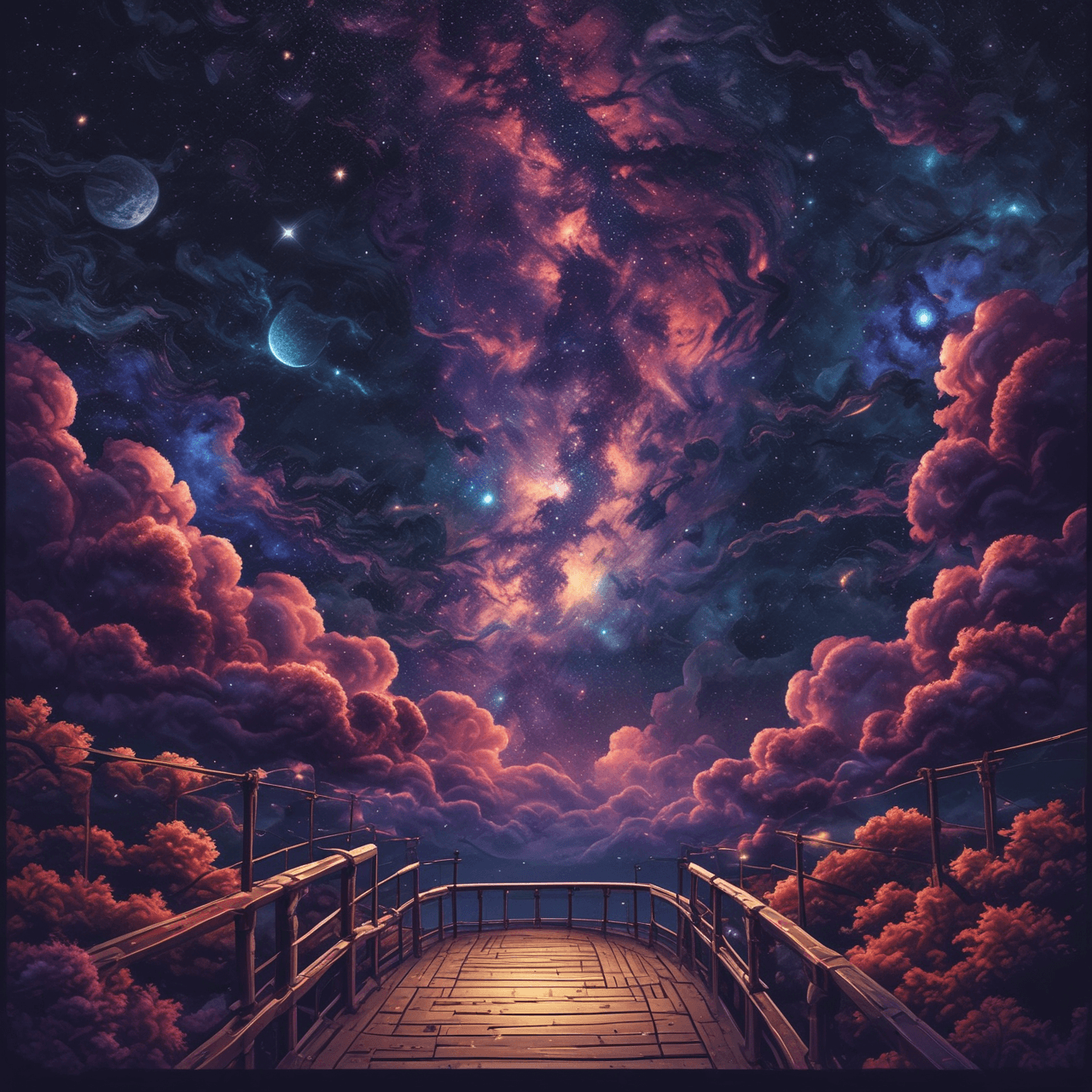 Kite Runner's Cosmic Bridge game banner