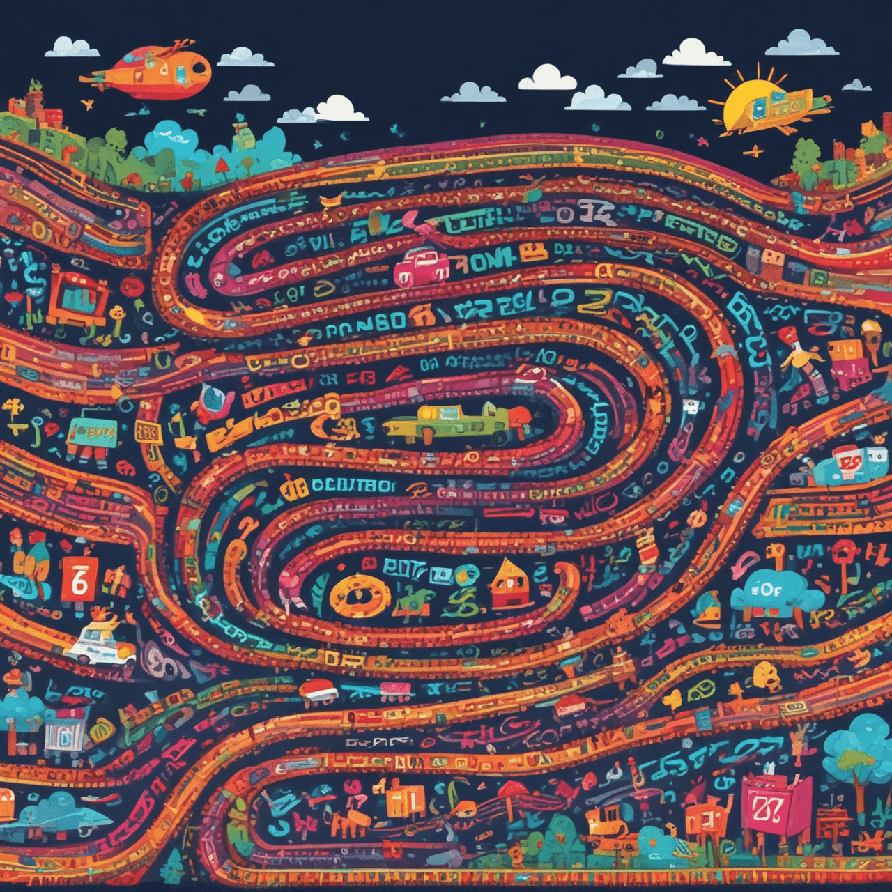 Division Dash! game banner