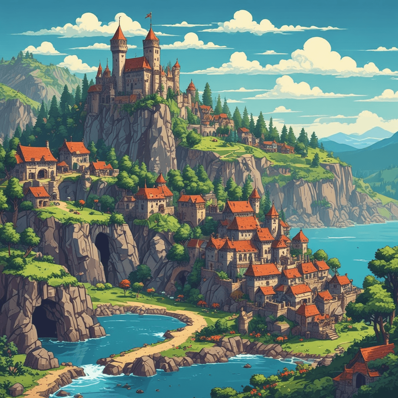 Feudalism Quest: Manor Run game banner