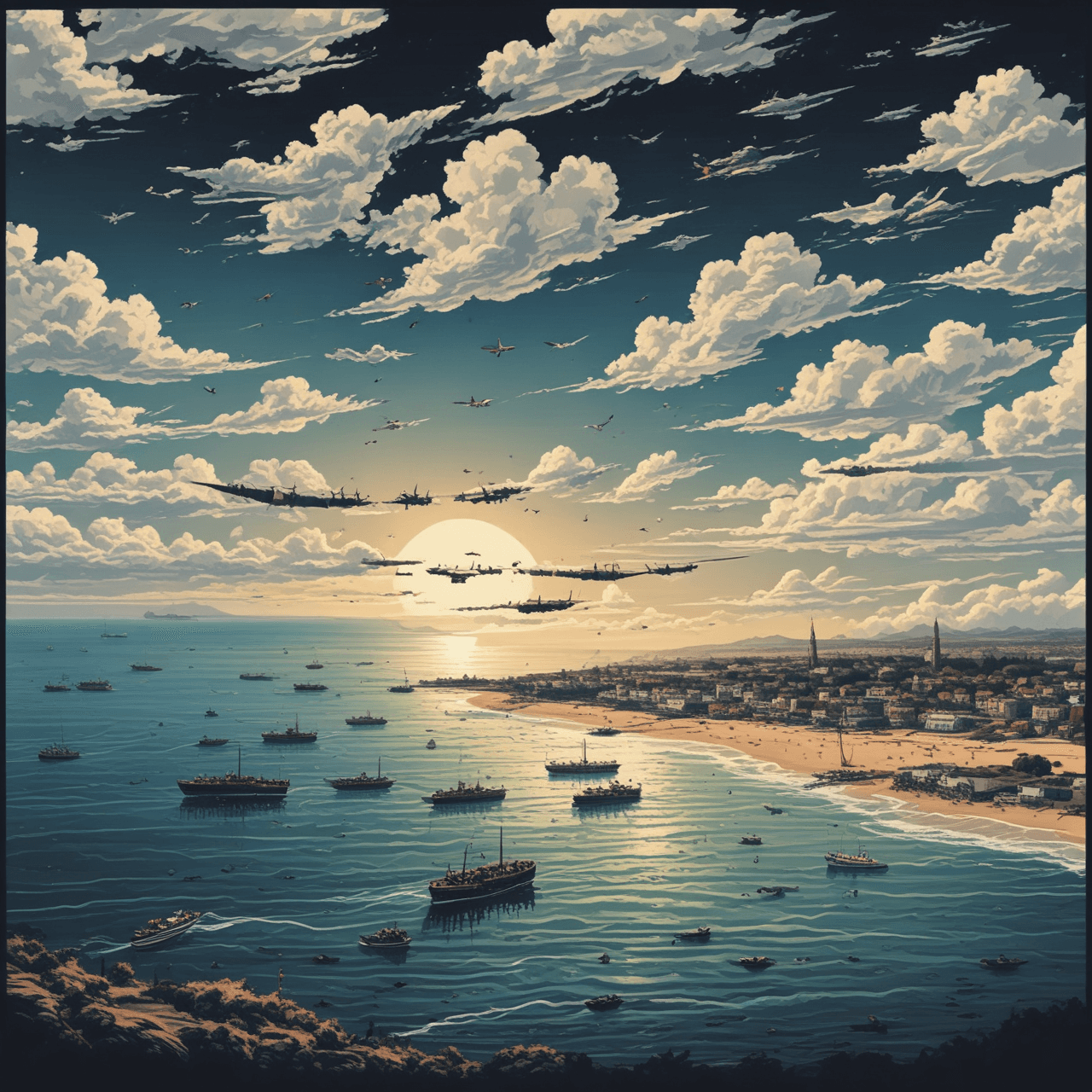 Normandie Cloud Bridge game banner