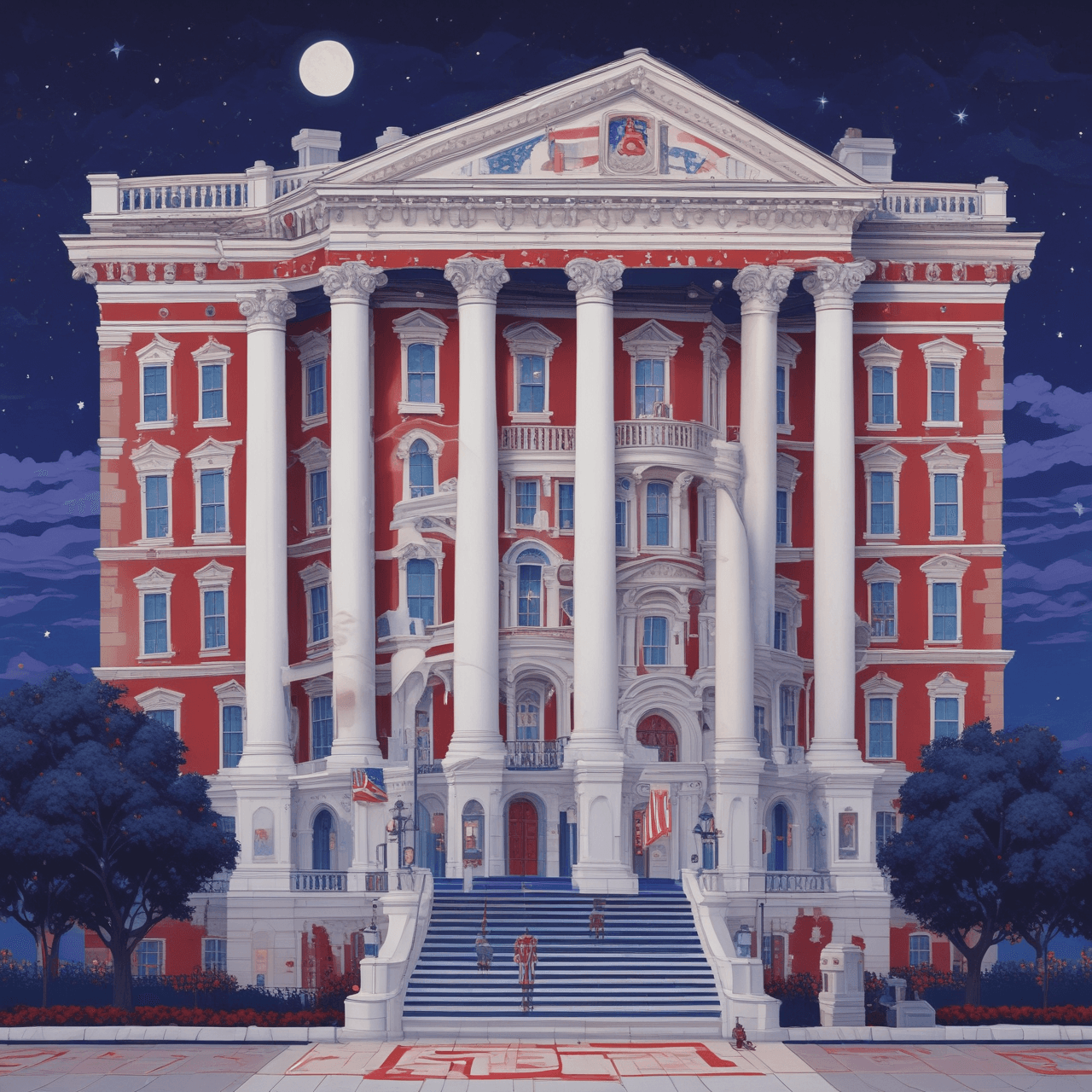 Presidential Roles Jetpack Quiz game banner