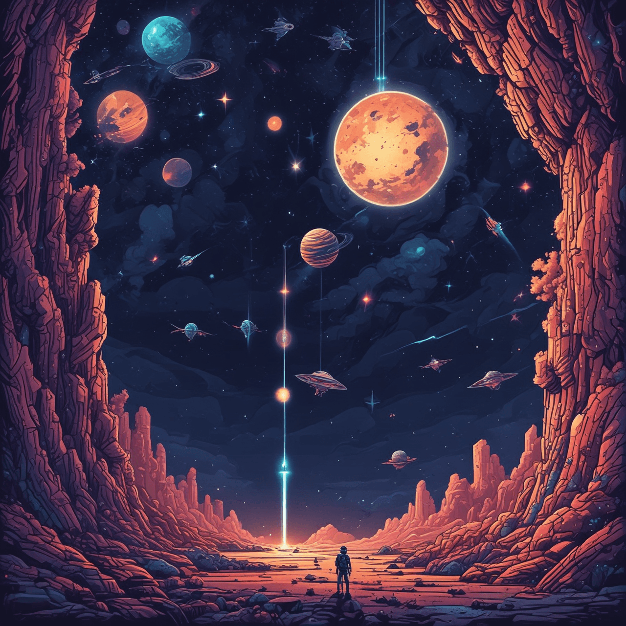 Corsa Planetaria: La Terra nel Sistema Solare game banner