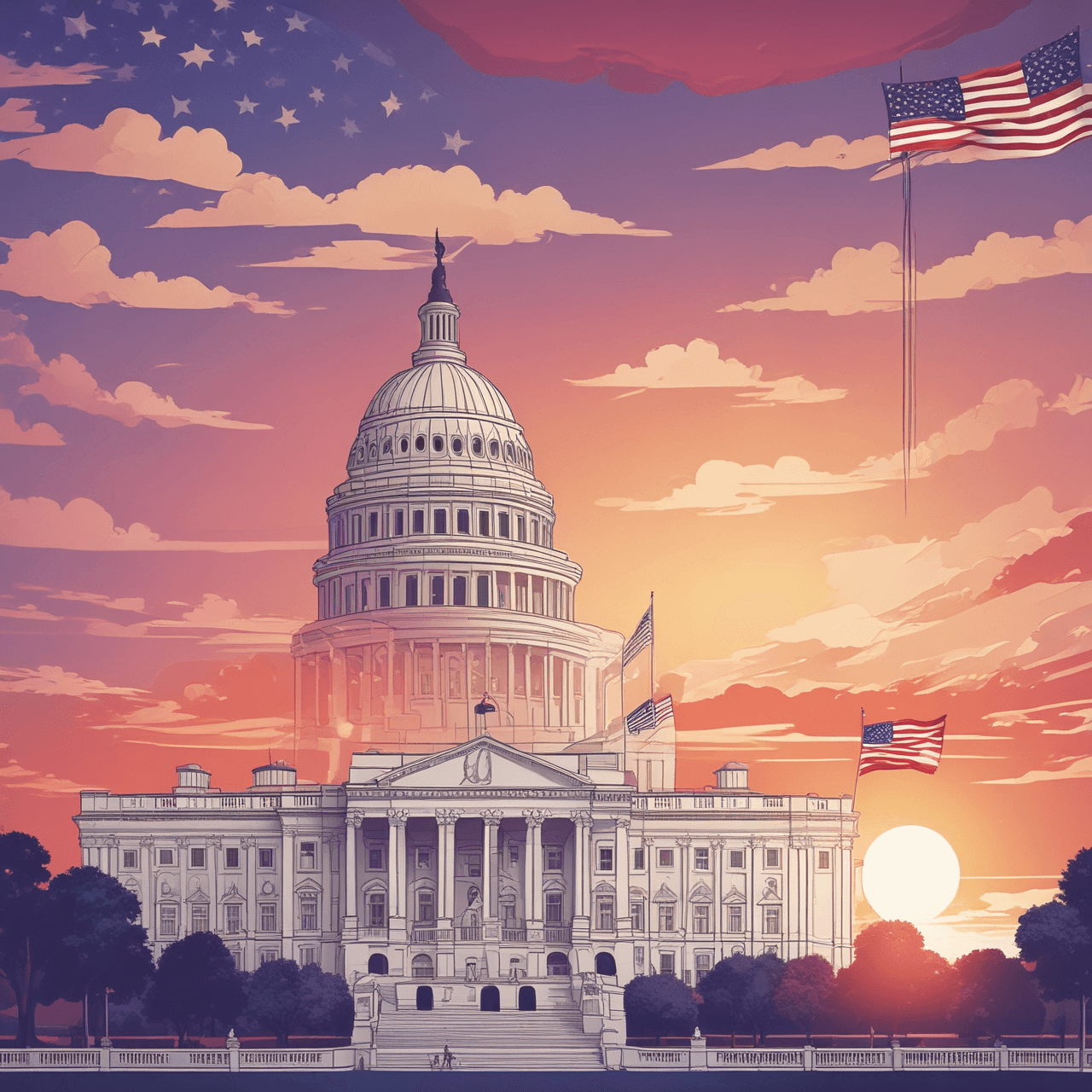 Presidential Powers Quiz game banner